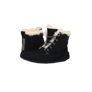 UGG shearling lined water resistant suede Chickaree moccasin boots
